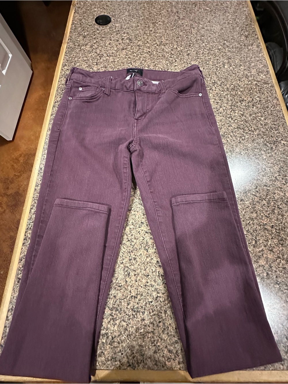 Celebrity Pink Plum Straight-Leg Jeans